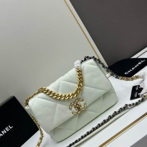 CN 19 HandBag White For Women AS1160 QA