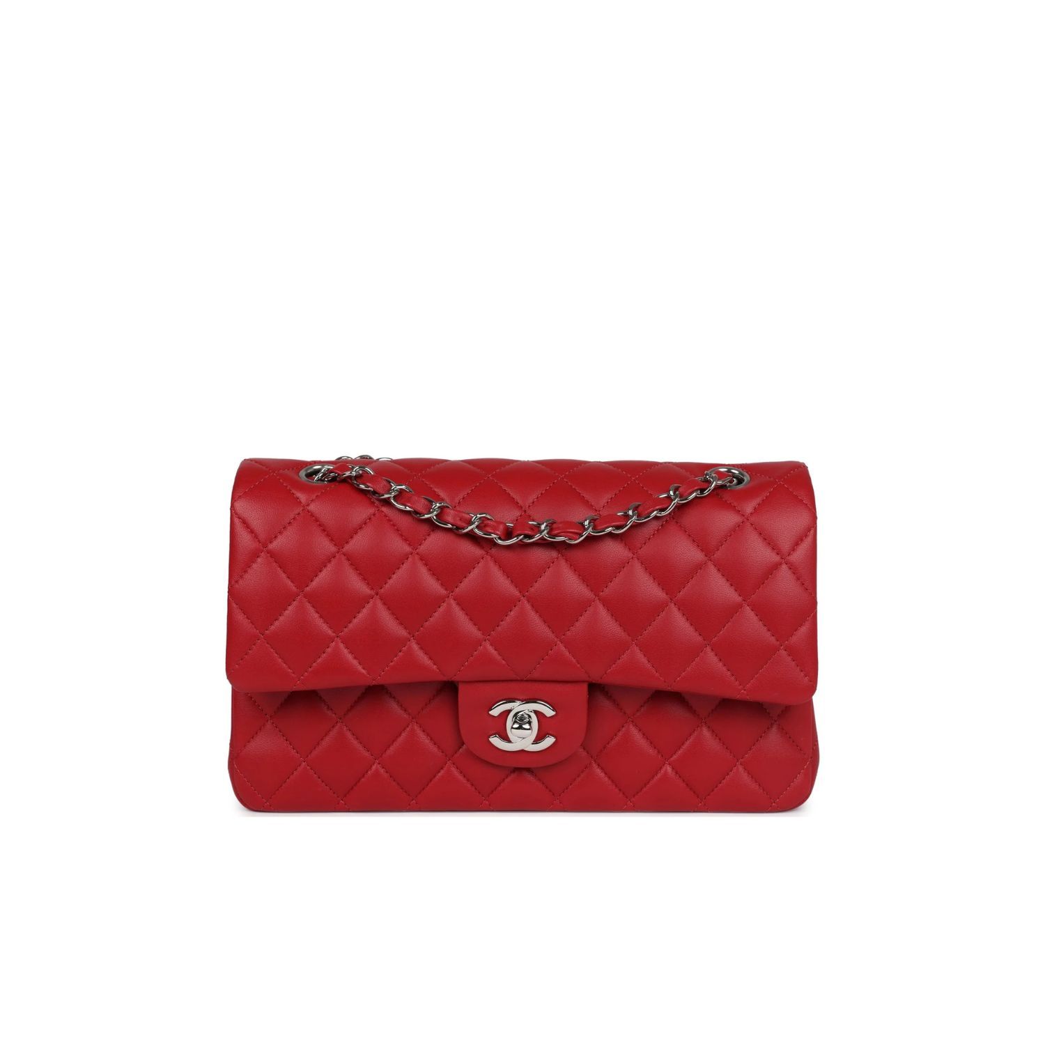 CN Classic HandBag Red For Women A01112 QA CN Classic HandBag Red For Women A01112 QA
