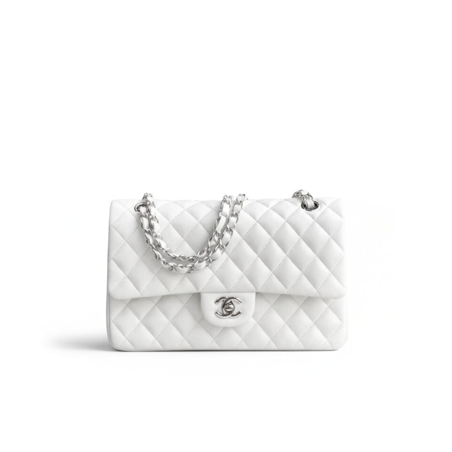 CN Classic HandBag White For Women A01112 QA