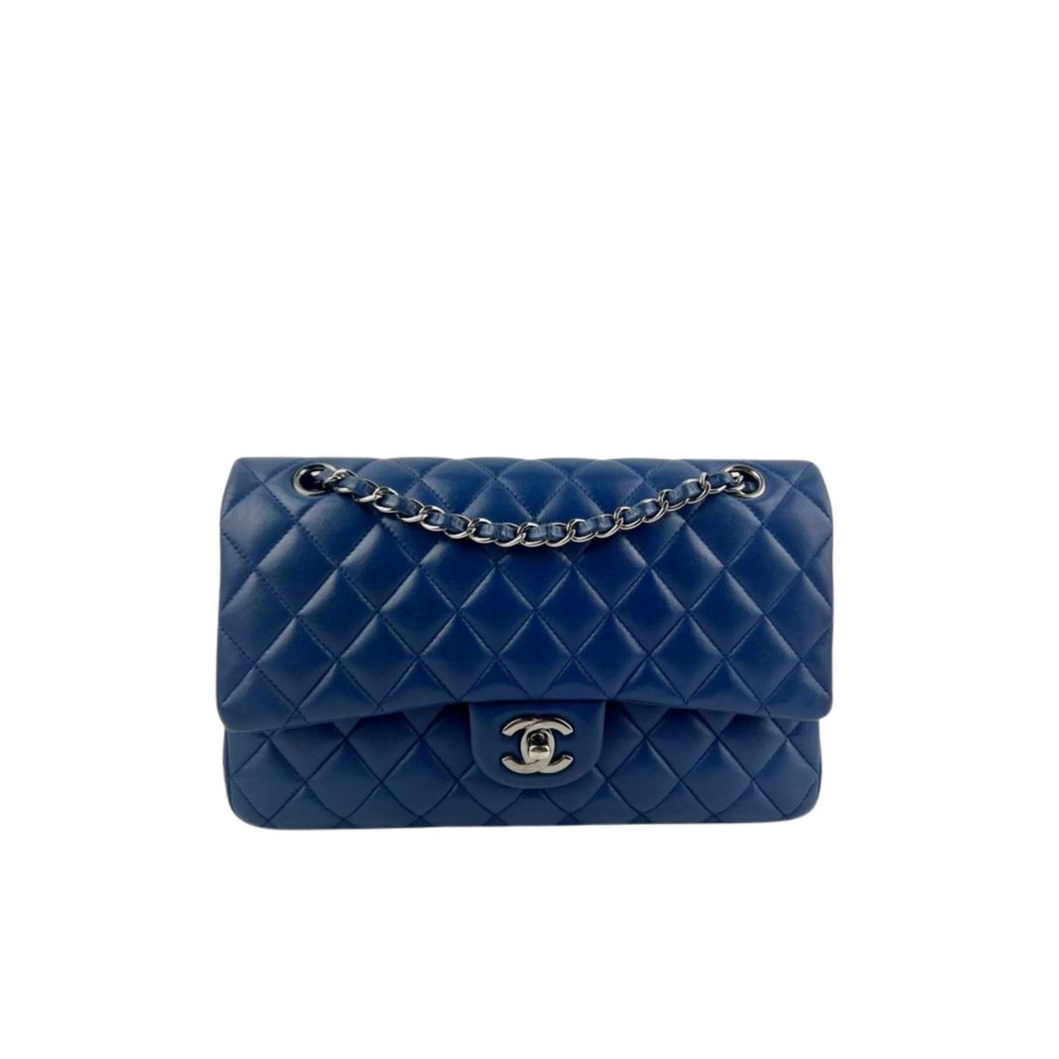 CN Classic Handbag Navy Blue For Women A01112 QA