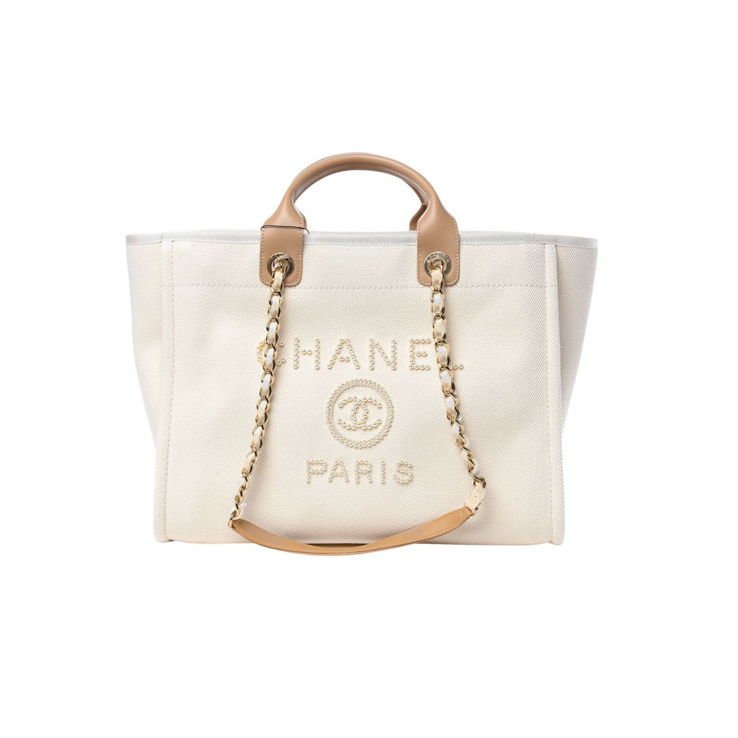 CN Large Deauville Pearl Tote Bag A66941 QA