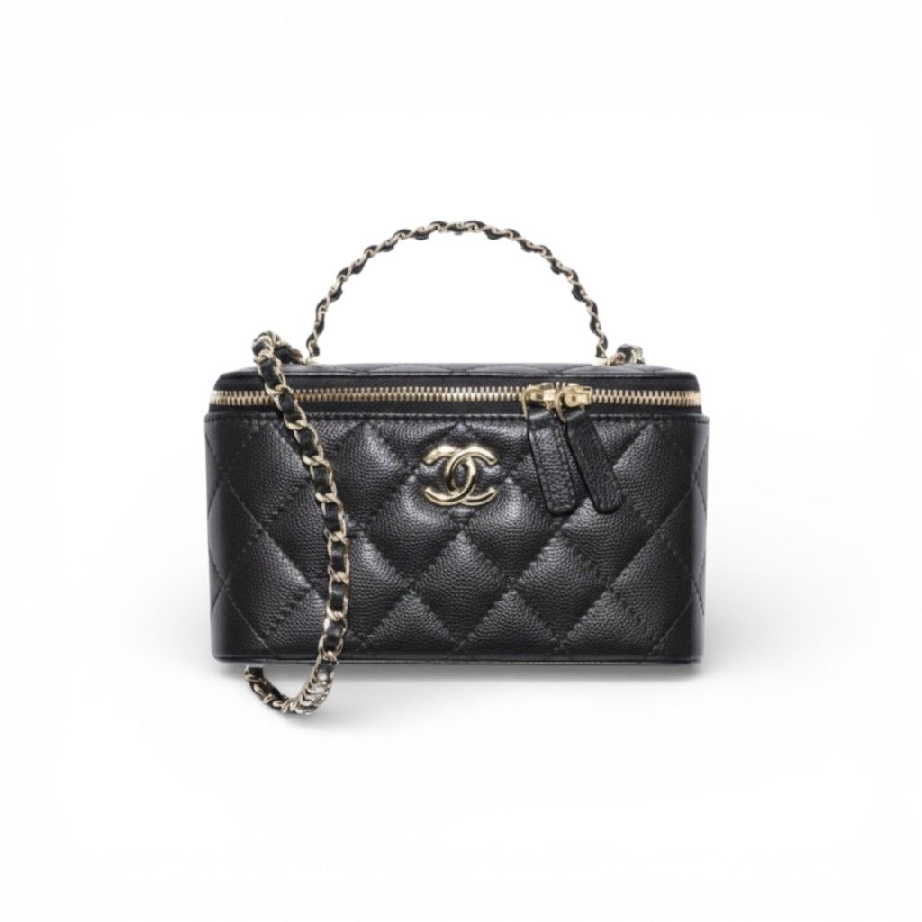 CN Small Vanity Case Black For Women AS3171 QA