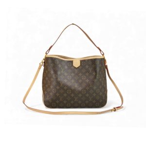 LV Delightful MM Monogram Canvas Natural For Women M40352 PA LV Delightful MM Monogram Canvas Natural For Women M40352 PA