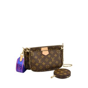 LV Multi Pochette Accessoires Monogram Canvas Blue For Women PA LV Multi Pochette Accessoires Monogram Canvas Blue For Women PA