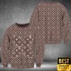 Luxury Louis Vuitton Gray Brown With 4 Leave Flower Pattern Center 3D Shirt And Pants 163 Luxury Louis Vuitton Gray Brown With 4 Leave Flower Pattern Center 3D Shirt And Pants 163