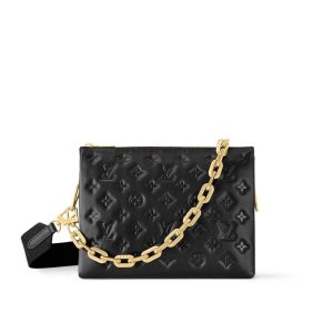 LV Coussin PM Monogram Black Bag for Women M21260 PA LV Coussin PM Monogram Black Bag for Women M21260 PA