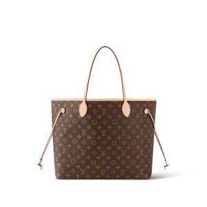 LV Neverfull MM Monogram Canvas Red For Women M46987 PA LV Neverfull MM Monogram Canvas Red For Women M46987 PA