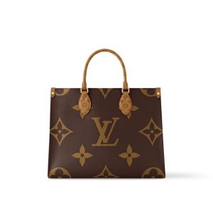 LV OnTheGo MM Monogram And Monogram Reverse Canvas For Women, Shoulder Bags M45321 PA LV OnTheGo MM Monogram And Monogram Reverse Canvas For Women, Shoulder Bags M45321 PA