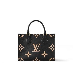 LV OnTheGo PM Tote Bag Black For Women M45659 PA LV OnTheGo PM Tote Bag Black For Women M45659 PA