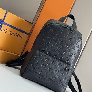 LV Racer Backpack Monogram Shadow Black For Men M46109 PA