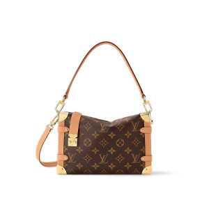 LV Side Trunk MM Monogram Canvas For Women M46358 PA LV Side Trunk MM Monogram Canvas For Women M46358 PA