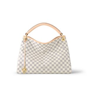 LV Artsy MM Damier Azur Canvas For Women N40253 PA LV Artsy MM Damier Azur Canvas For Women N40253 PA