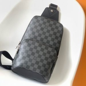 LV Avenue Sling Bag Damier Graphite Canvas For Men N41719 PA