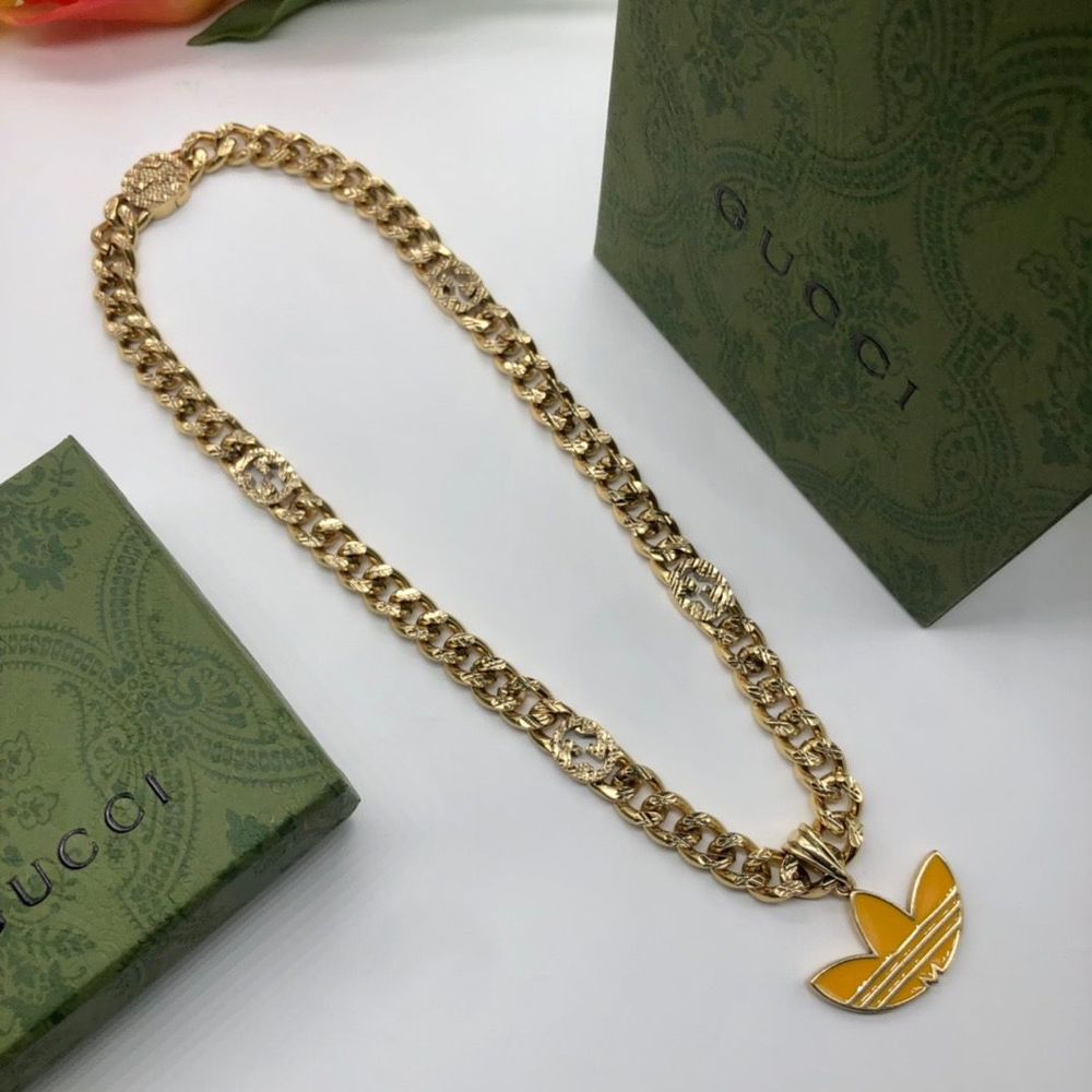 New Arrival Gucci Gold Necklace Women 103