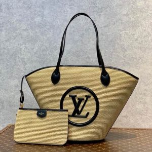 LV Saint Jacques Raffia Beige For Women PA