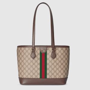 GG Ophidia Medium Canvas Tote Bag 836849 QA