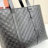 GG Emblem Large Tote Bag in Black 850218 QA