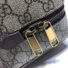 GG Savoy Leather-trimmed Coated-canvas Jacquard Toiletry Case 572767 QA