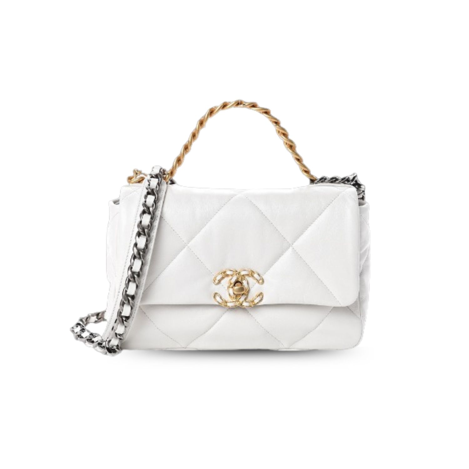 CN 19 HandBag White For Women AS1160 QA