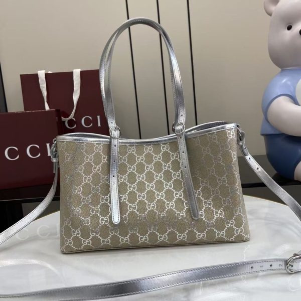 GG Emblem Medium Tote Bag 815214-2 QA