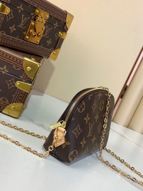 LV Cosmetic Pouch PM Monogram Canvas For Women M47515 PA