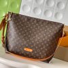 LV Monogram Vagabond Hobo Bag KK04150