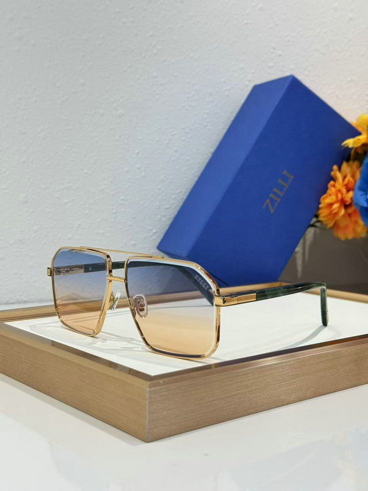 Zilli Oversized Square Aviator Sunglasses 605160000