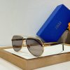 Zilli Luxury Metal Aviator Sunglasses 605160000