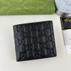 GG Black Leather Bi-Fold Wallet 365464-1 QA GG Black Leather Bi-Fold Wallet 365464-1 QA