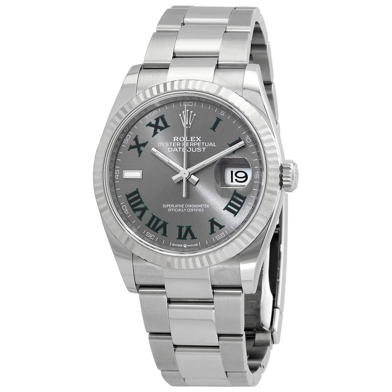 Rolex Datejust 36 Automatic Chronometer Grey Dial Watch