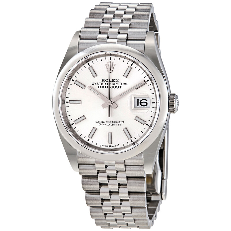 Rolex Datejust 36 Silver Dial Watch