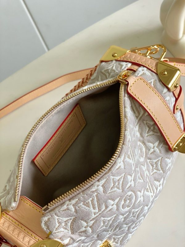 LV Side Trunk MM in Peuplier Jacquard Canvas KK05050