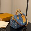 LV Speedy Acid Rain Monogram Denim Bag C2301950