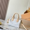 LV Speedy Bandoulière 20 Monogram Mini White Bag BC LV Speedy Bandoulière 20 Monogram Mini White Bag BC