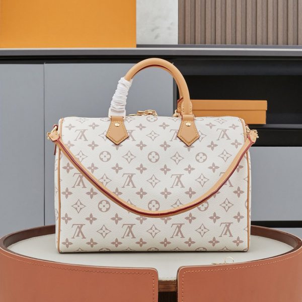 LV Speedy Soft 30 Monogram Dune Lucky Bag