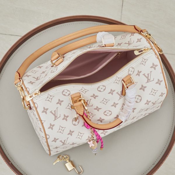 LV Speedy Soft 30 Monogram Dune Lucky Bag