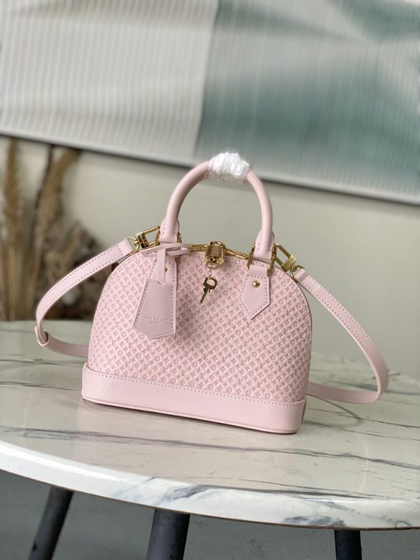 LV Alma BB Monogram Minigram Light Pink Bag BC