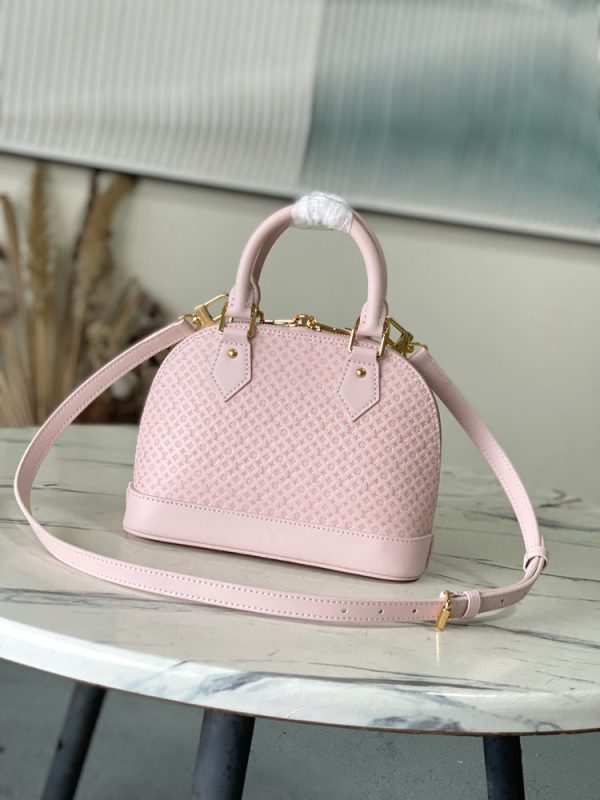 LV Alma BB Monogram Minigram Light Pink Bag BC