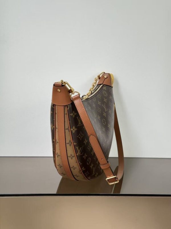 LV Loop Hobo Monogram Reverse Canvas Bag LV Loop Hobo Monogram Reverse Canvas Bag
