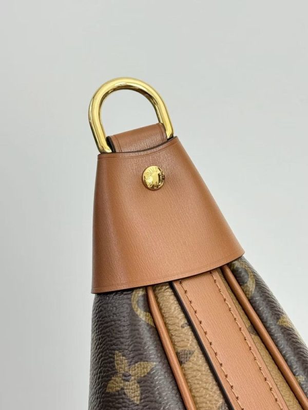 LV Loop Hobo Monogram Reverse Canvas Bag LV Loop Hobo Monogram Reverse Canvas Bag