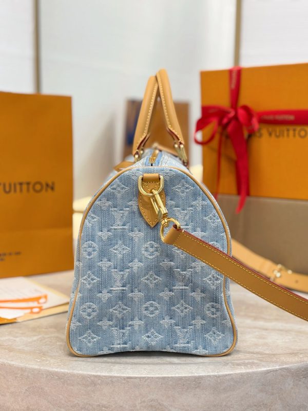 LV Speedy Soft Monogram Denim Bag BC