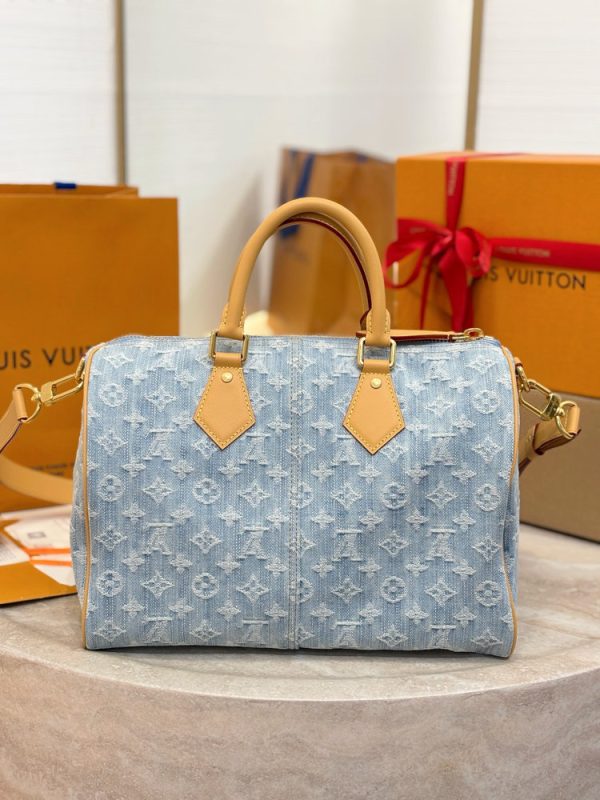 LV Speedy Soft Monogram Denim Bag BC
