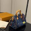 LV Speedy Acid Rain Monogram Denim Bag C2301950
