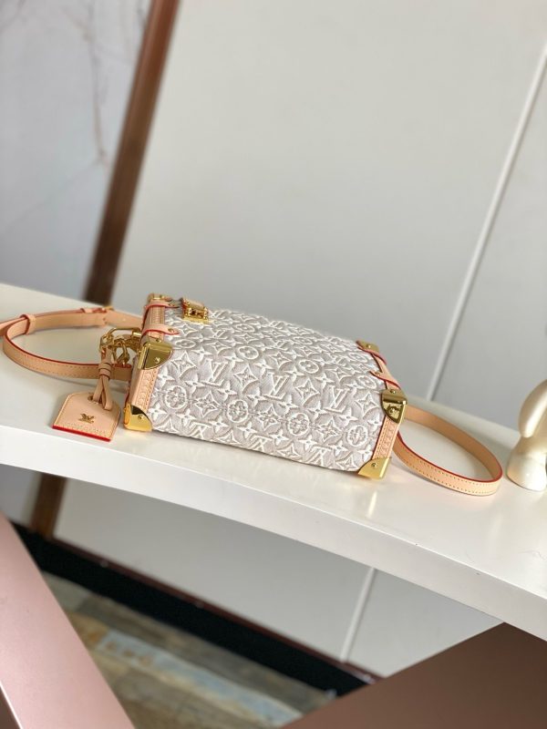 LV Side Trunk MM in Peuplier Jacquard Canvas KK05050