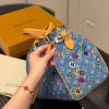 LV Speedy Acid Rain Monogram Denim Bag C2301950