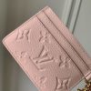 LV Empreinte Monogram LV Charms Card Holder Pink Opale M82132V58