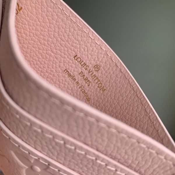 LV Empreinte Monogram LV Charms Card Holder Pink Opale M82132V58