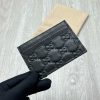 GG Emblem Card Case in Clack GG Leather KK0750