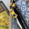 LV CarryAll Monogram Jacquard Denim Bag M2A184 BC