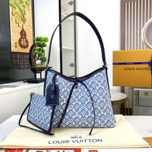LV CarryAll Monogram Jacquard Denim Bag M2A184 BC